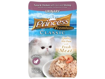 PRINCESS POUCH 70G TUNA/CHICKEN/SHRIMP - URINA