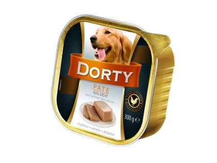 DORTY Dog Drůbeží, vanička 300 g