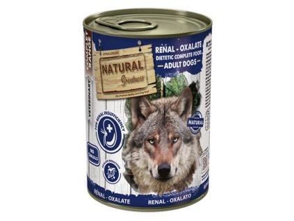 Natural Greatness RENAL - OXALATE veterinární dieta, konzerva pro psy 400g