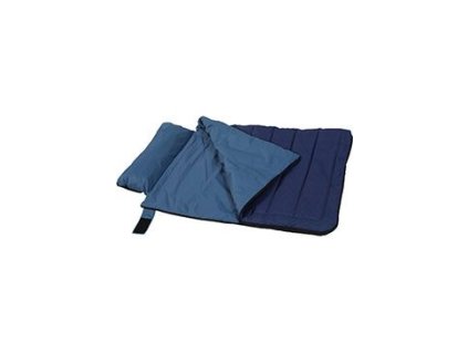Podložka a přikrývka spací 2v1 BIVOUAK modrá Zolux