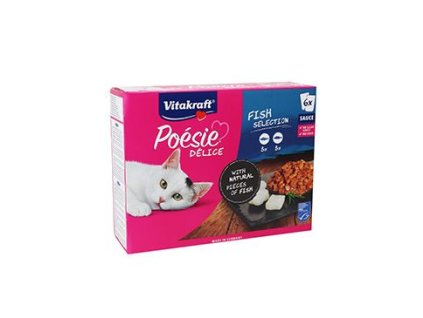 Vitakraft Cat Poésie Délice Multipack rybí 6x85g