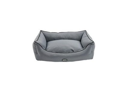 Pelech Sofa Bed Ocelově šedá/černá 60x70cm BUSTER
