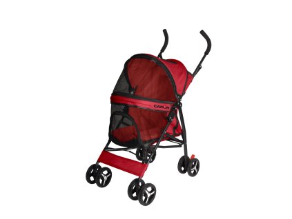 KOČÁREK ČERVENÝ DO 15 kg 43 x 60 x H 95 cm