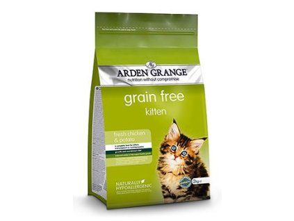 Arden Grange GF Cat Kitten fresh Chicken&Potato 2kg