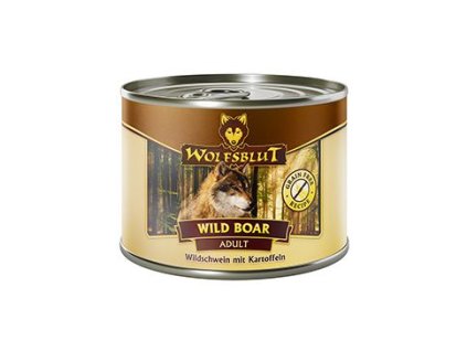 Wolfsblut Dog Adult Wild Boar konz. 200g
