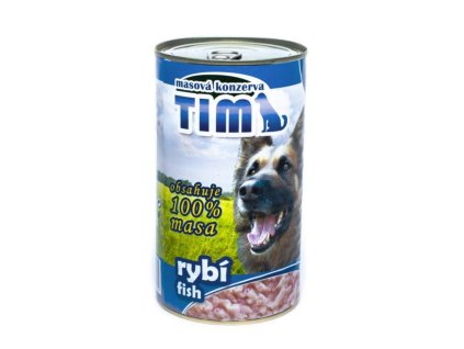 TIM Dog rybí, konzerva 1200 g