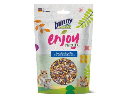 Bunny Nature Enjoy Směs se sušenými sarančaty 50 g