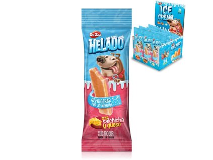 Dr.Zoo ZMRZLINA klobásky a sýr, 50g