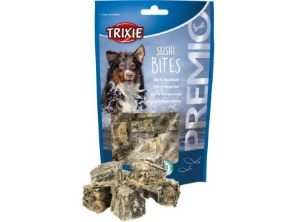 Premio SUSHI BITES Light - 100% rybí kostky 75g