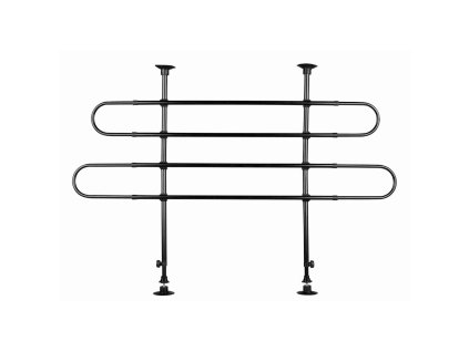 Mříž do náklad. prostoru auta 2díly šíř.85-140cm, v.75-110cm
