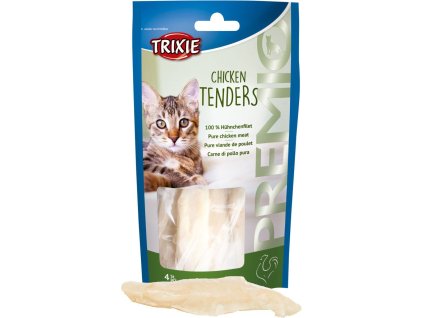 PREMIO Chicken Tenders - kuřecí prsa vařená 4 ks / 70g