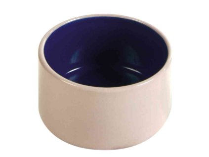 Keramická miska s glazurou 100 ml/7 cm - béžovo/modrá TRIXIE