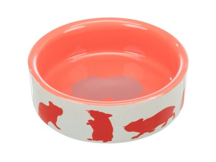 Keramická miska pro křečky barevná 80 ml/8 cm