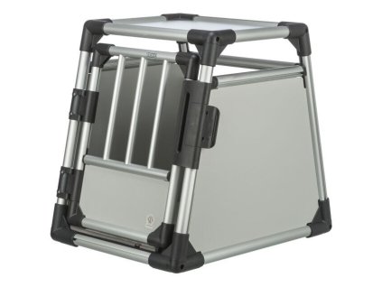 Transportní klec - hliníkový rám, pevné panely 46x56x60 cm, nosnost 15 kg