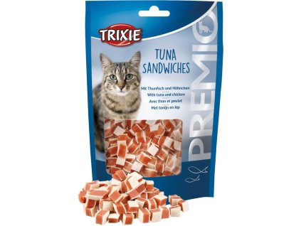 PREMIO Tuna Sandwiches 50 g - s tuňákem a kuřecím masem