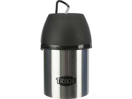 Láhev kovová s plastovou miskou 300 ml