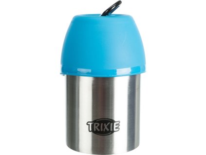 Láhev kovová s plastovou miskou 300 ml
