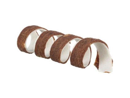 DentaFun Beef Chewing CURL [50], spirála s hovězím masem, 12 cm / 12 g