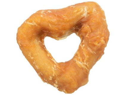 DentaFun Heart, buvolí srdce s kuřecím masem [200 ks], 6 cm/20 g, cena za 1ks