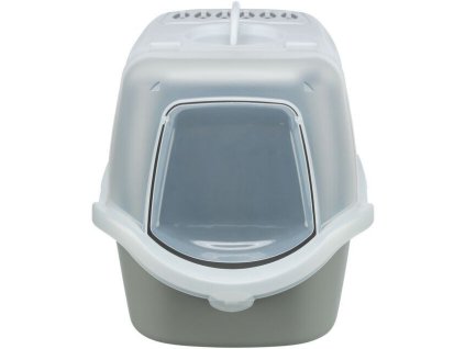 WC VICO Open TOP 40 x 40 x 56 cm, s odklápěním, s filtrem, lopatkou, světlešedá/bílá