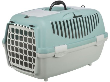 Transportní box CAPRI II, XS-S: 37x34x55cm (max. 8kg), světle šedá/šalvějová