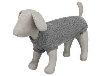 Svetr KENTON šedá (Velikost M:50cm, hruď:52cm, krk:38cm)