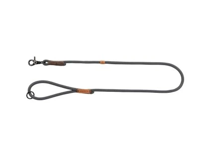 BE NORDIC kulaté vodítko, tmavošedá/hnědá