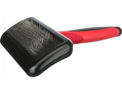 Jemný kartáč, tenké drátěné štětiny, plastová rukojeť (Velikost 12 x 16 cm)