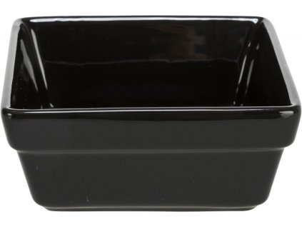 Náhradní keramická miska čtyřhranná k dřevěnému baru (Velikost 13 x 13 cm - ke kódu 24821)