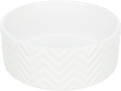 Keramická miska vroubkovaná, bílá (Velikost 1,6 l/ ø 20 cm)