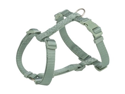 H-postroj PREMIUM, šalvějová (Velikost XS-S:hruď:30-44cm/10mm)