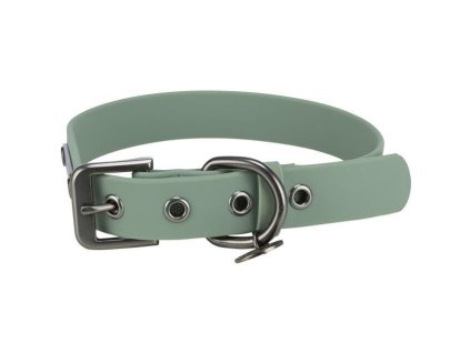 CityStyle odolný obojek potažený PVC, šalvějová (Velikost L-XL: 50-57 cm/ 30 mm)