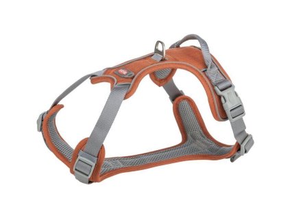 Postroj PREMIUM ACTIVE, rezavá (Velikost L: 69-87 cm/ 25 mm)