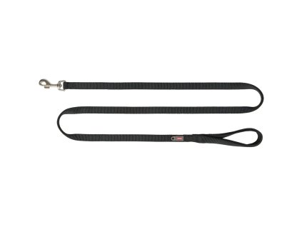 Vodítko PREMIUM extra dlouhé, černá (Velikost M-L: 1,80 m/20 mm)