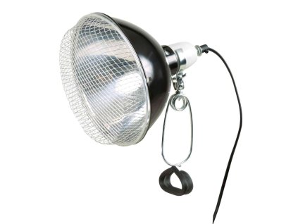 Lampa s ochranným krytem, (RP 2,10 Kč) (Velikost ø 21 × 19 cm, max. výkon 150 W)