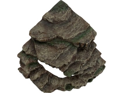 Rohová skála s jeskyní - deštný prales (Velikost 24 x 19 x 25 cm)