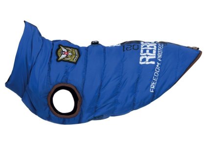 Obleček s postrojem Saint-Malo modrý (Velikost XS:30cm, hruď:42cm, krk:30cm)