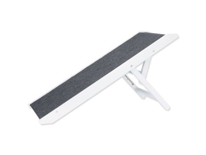Ramp, height-adjustable, MDF, 36 × 43 × 90 cm, white