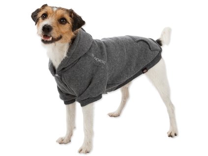 BE NORDIC Flensburg hoodie, XS: 30 cm, grey