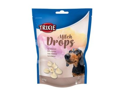 Pochoutka DROPS MILCH pro psy 350g TR
