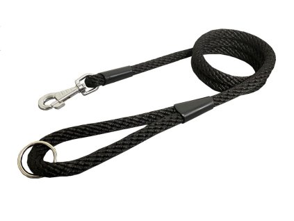 BAFPET Lanové vodítko SPIRÁLA 14mm - Černá VÝPRODEJ SLEVA 20% (Varianta 14mm x 150cm)