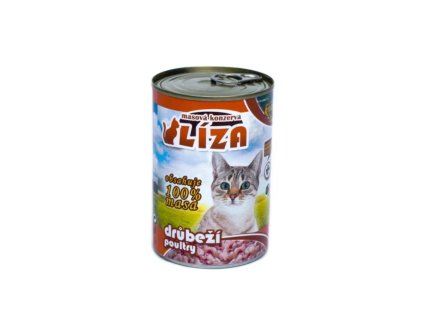 LÍZA Cat drůbeží, konzerva 400 g