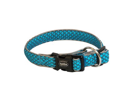Nobby Obojek MESH AIR L-XL 32 mm 50-65 cm světle modrá