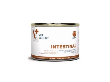 VetExpert VD 4T Intestinal Dog Puppy konzerva 200g