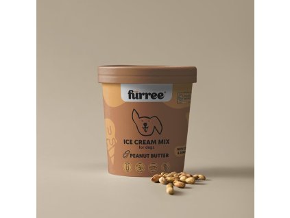 Fürree Ice cream Peanut Butter Zmrzlina pro psy 60g