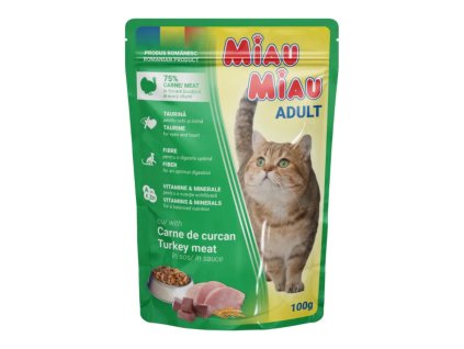 Miau Miau Cat krůtí, kapsa 100 g