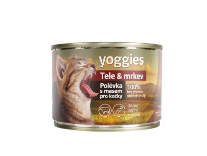 185g yoggies polevka pro kocky tele mrkev