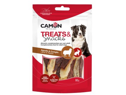 SNACKS OUŠKO 9 cm JEHNĚ 80 g