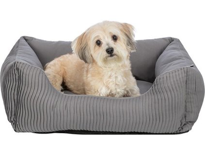 MARLEY pelech HOME Edition, obdélníkový s okrajem, šedá (Velikost pelechu MARLEY 80 x 60 cm)