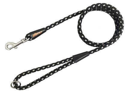 BAFPET Lanové vodítko UZLÍK 10mm - Šedá (Varianta 10mm x 150cm)